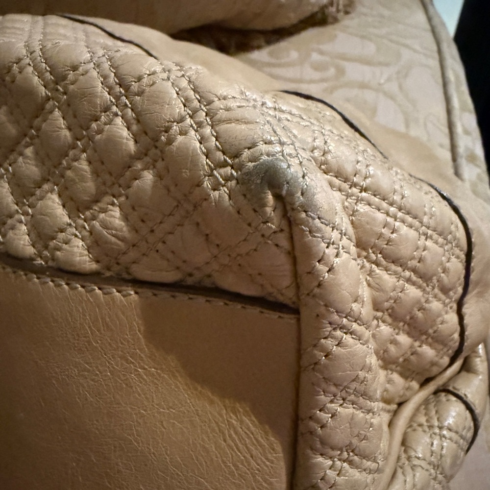 Marc Jacobs Stam bag in quilted beige leather preowned - Picture 10 of 16